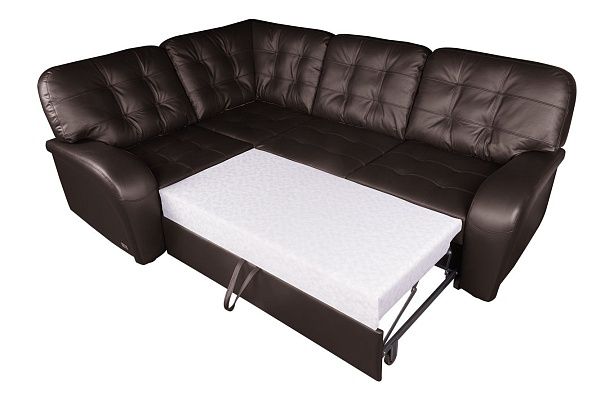 Диван Сидней с тумбой Grann Madras Dark Brown