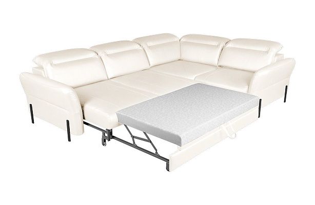 Диван Мишель с тумбой Стандарт 85/21 Grann Madras Lotys White опоры двойные металл Covers