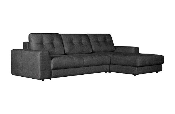 Диван Модульный Брайтон с канапе Gunnared Dark Grey
