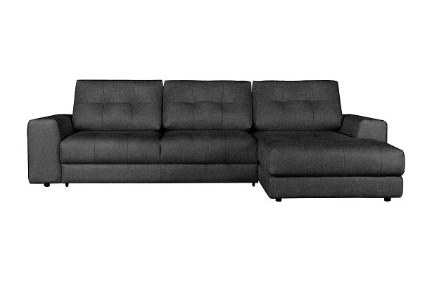 Диван Модульный Брайтон с канапе Gunnared Dark Grey